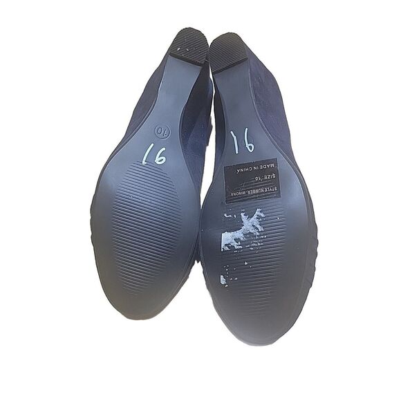 Emma Lee Grace Blue Wedge Womens Size 10 - Picture 5 of 5